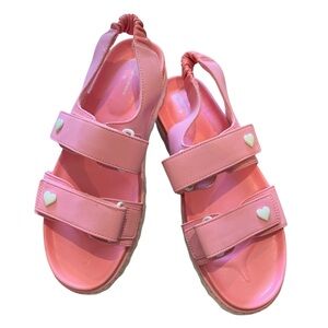 STONEY CLOVER LANE X TARGET 2 Strap Sandal, Pink, 7 NWOT